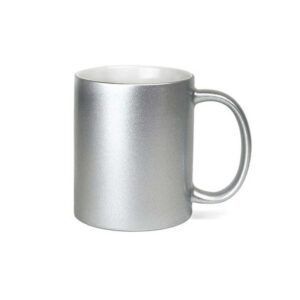 Customized Silver Coffee Mug