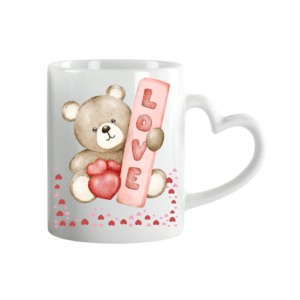 Love Teddy Printed Mug