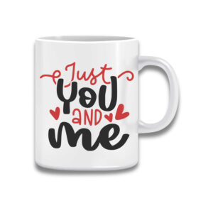 Just U & Me Couple Mug