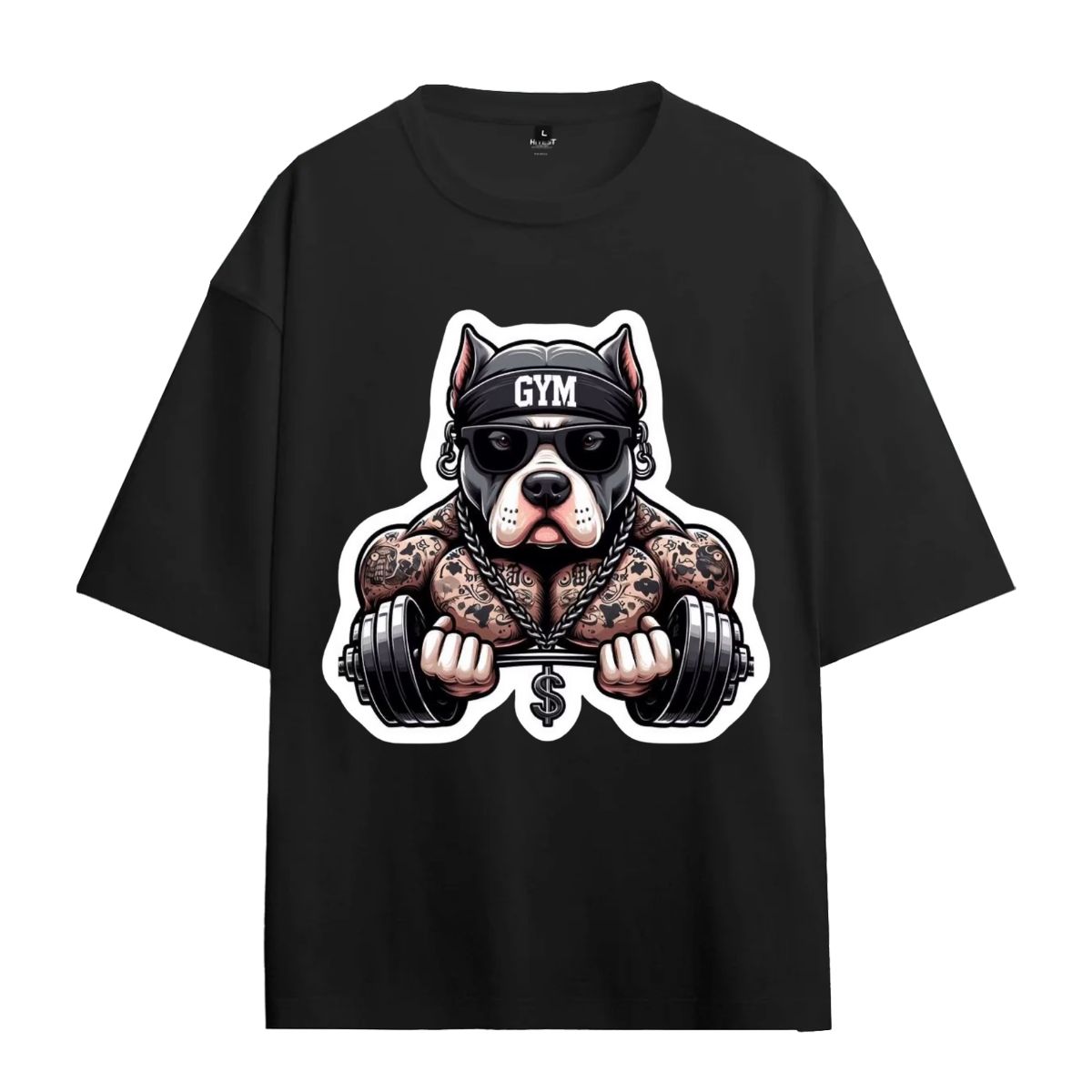 Urbanze Oversized T-Shirt – Gym Dog