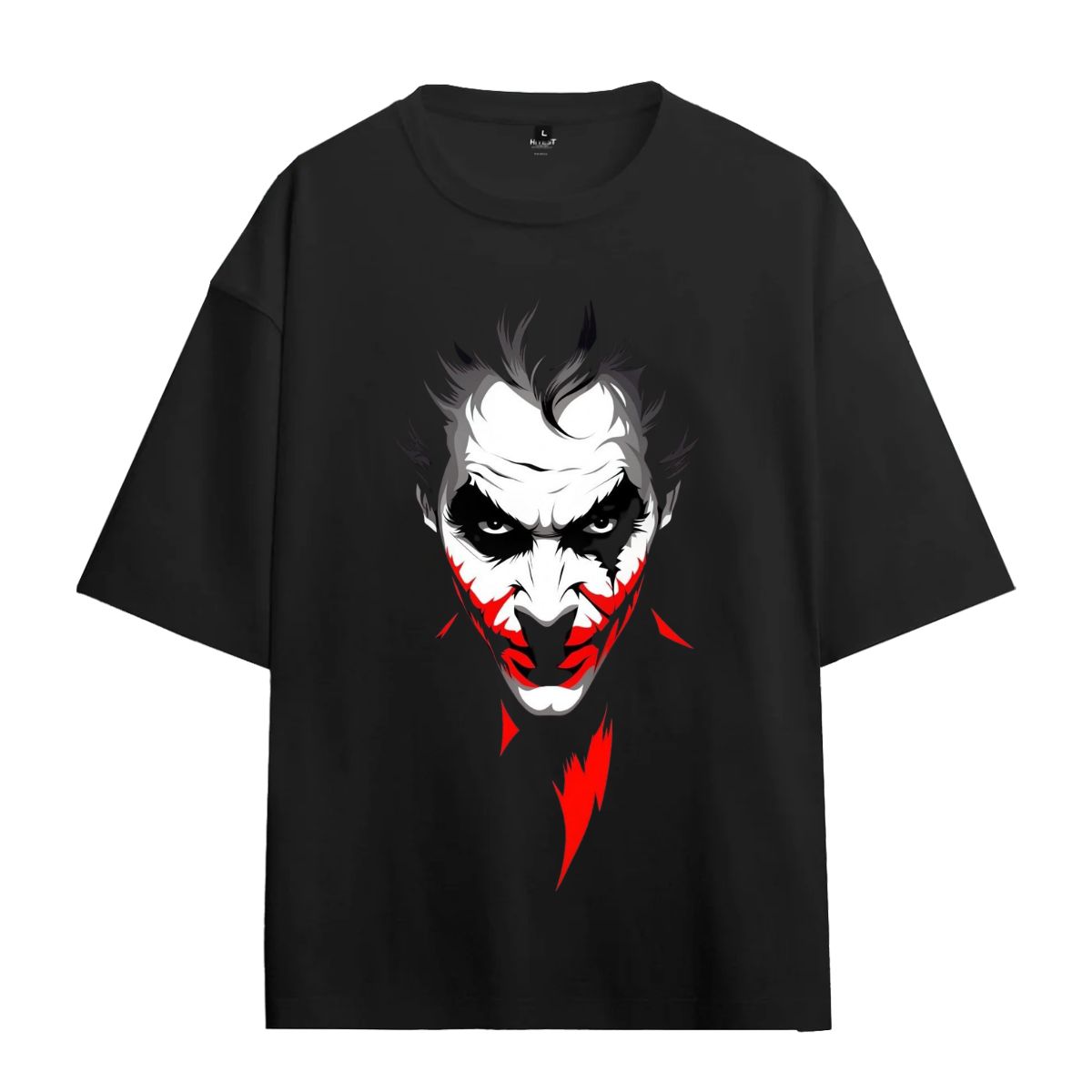 Urbanze Oversized T-Shirt – Joker White Red