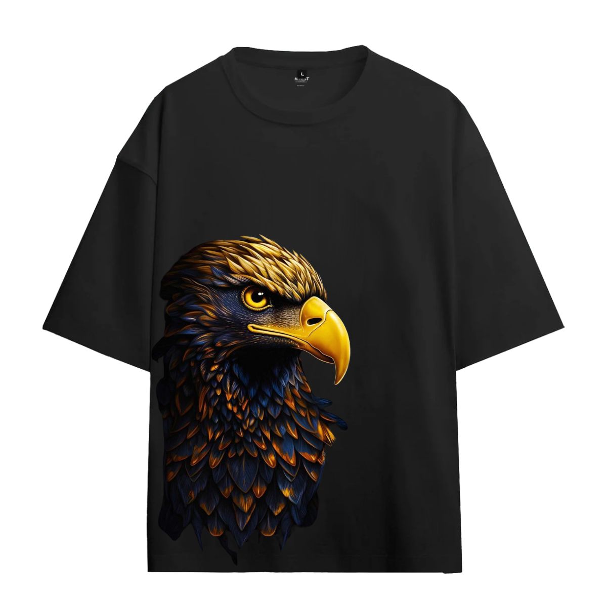 Urbanze Oversized T-Shirt – Golden Eagle