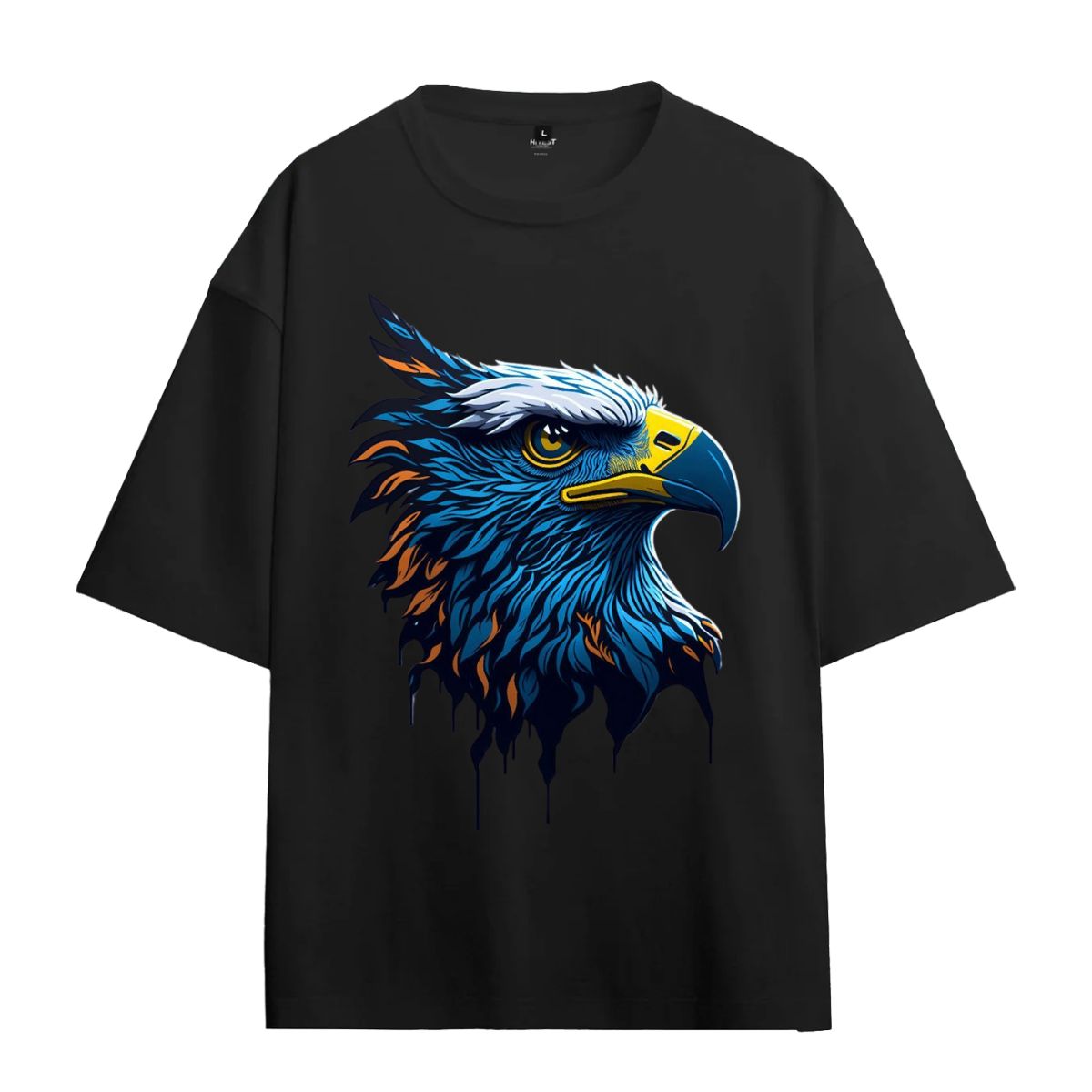 Urbanze Oversized T-Shirt – Blue Eagle