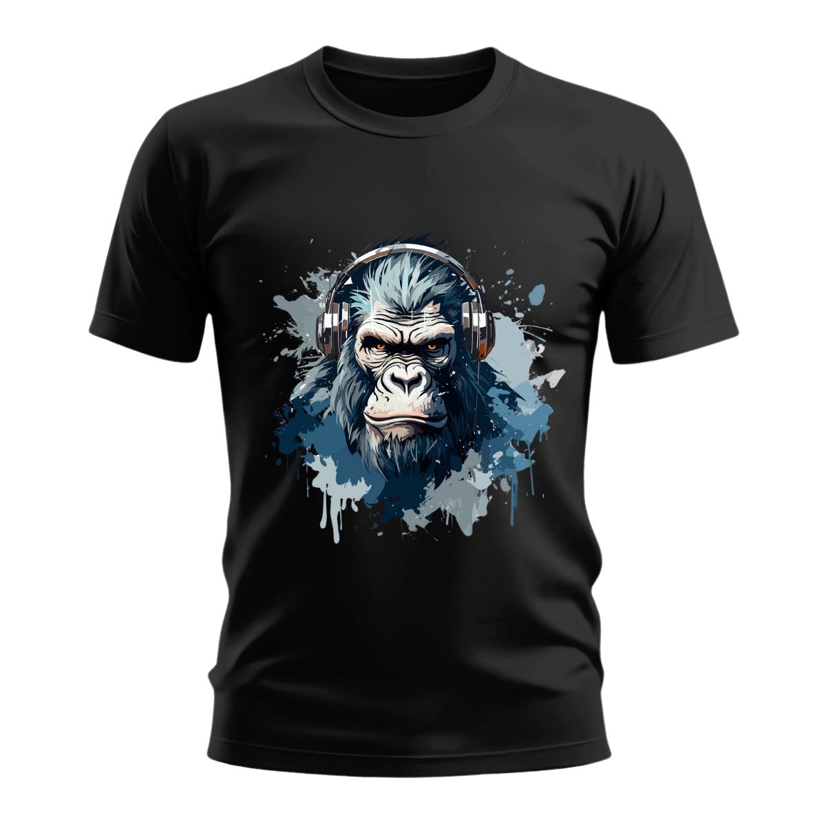 Ape With Headphones - Urbanze Regular T-Shirt