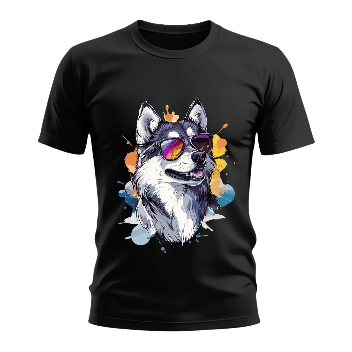 Dog With Glasses 2 - Urbanze Regular T-Shirt
