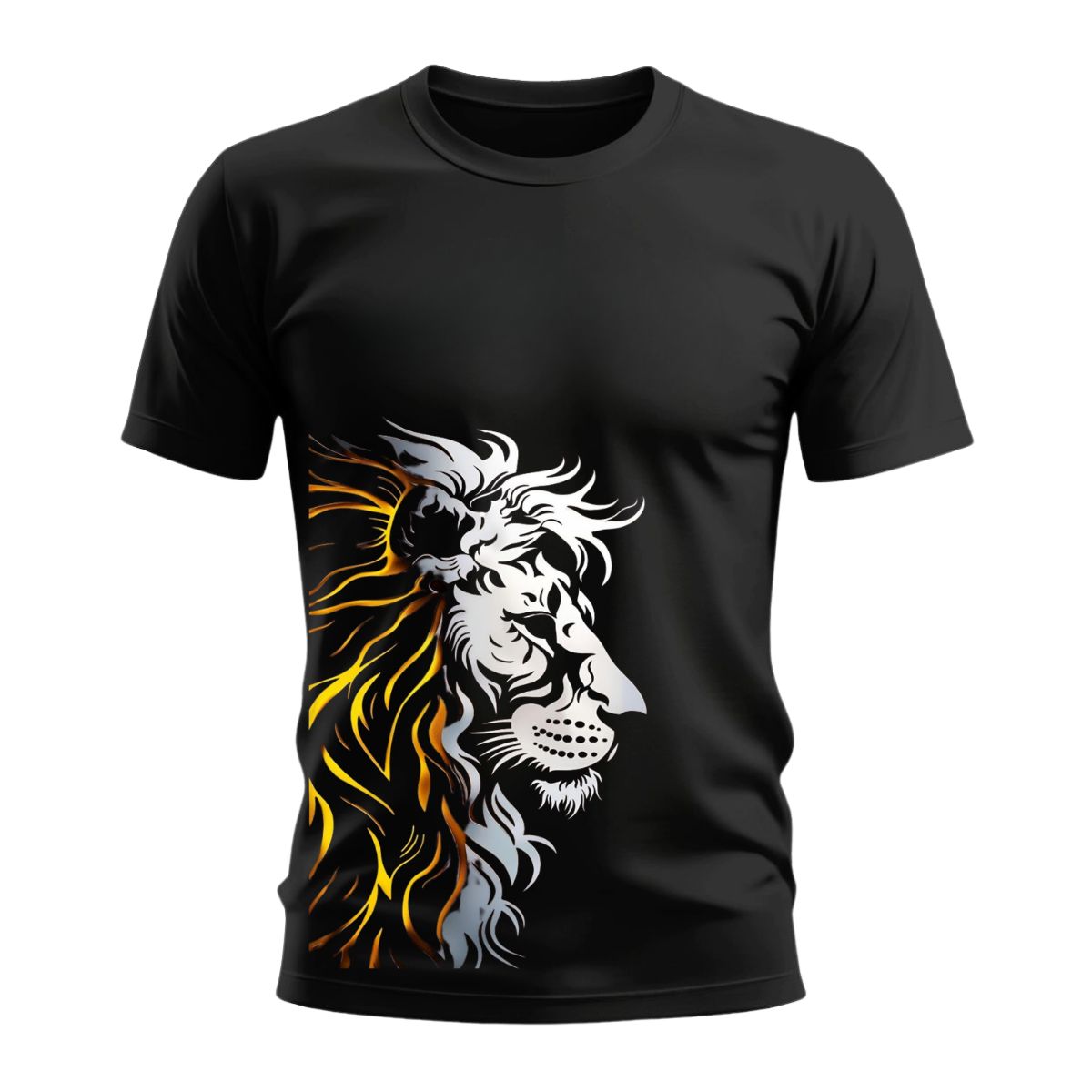 White Golden Lion - Urbanze Regular T-Shirt