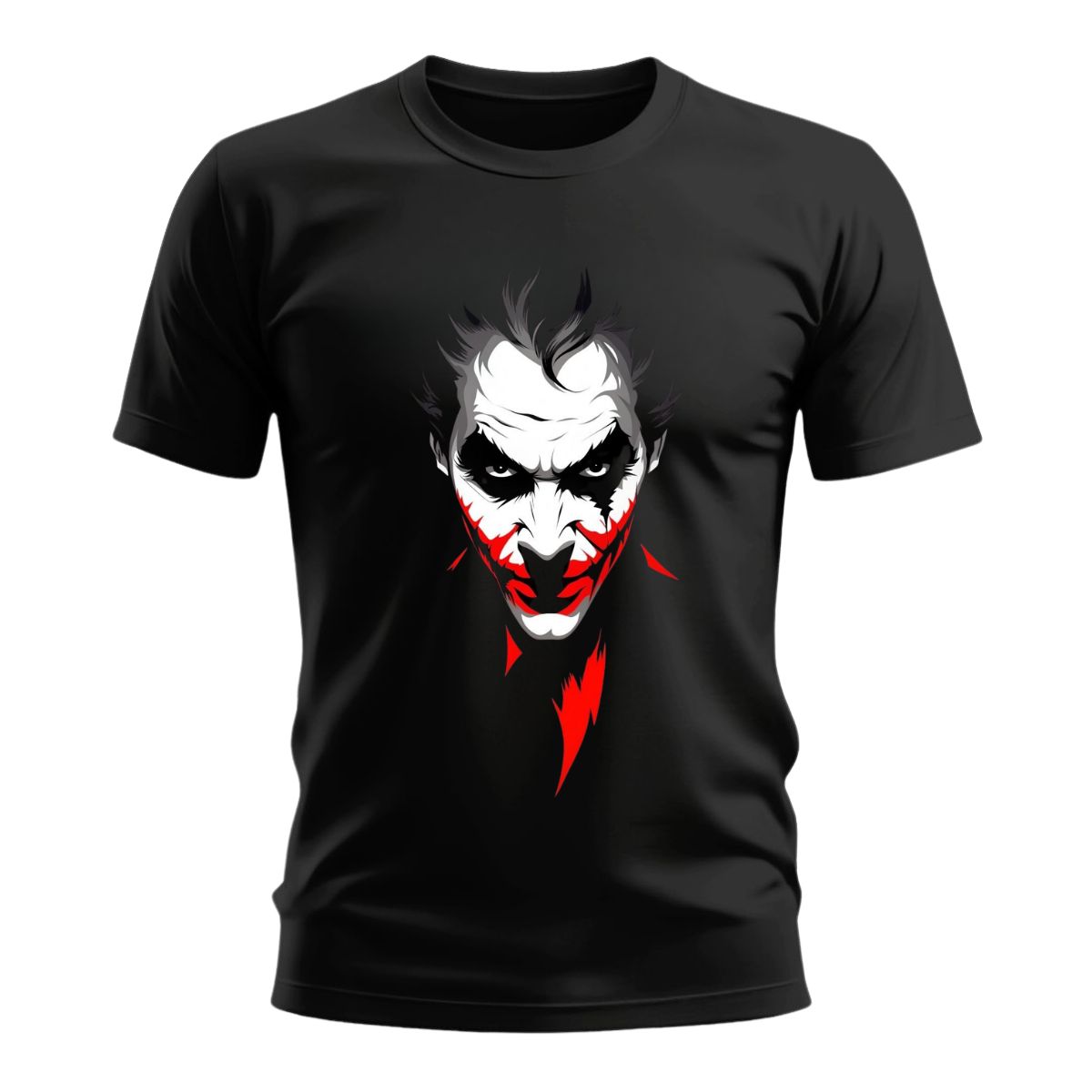 Joker White Red - Urbanze Regular T-Shirt