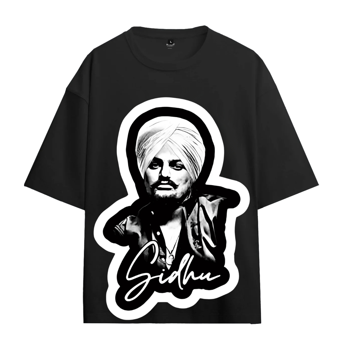 Sidhu Moosewala Oversized T-Shirt