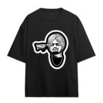 Sidhu Moosewala Unique Design Oversized T-Shirt