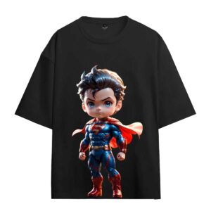 Urbanze Oversized T-Shirt – Baby Superman Print
